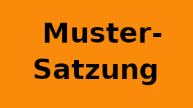 Muster-Satzung