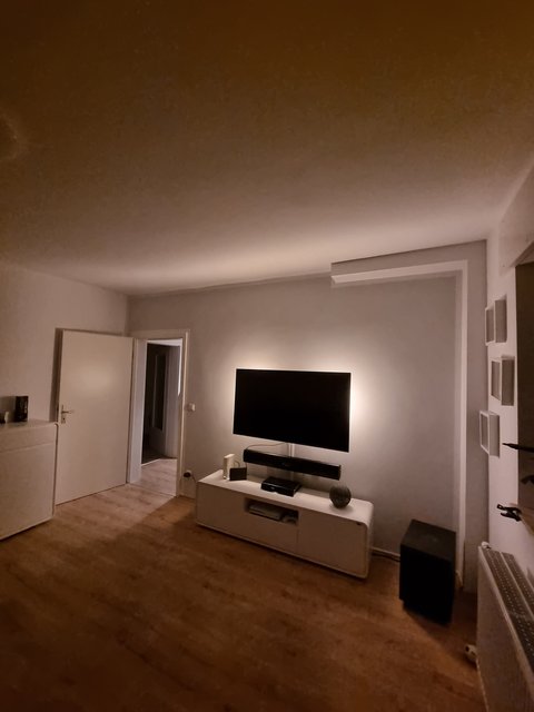 Renoviertes Wohnzimmer